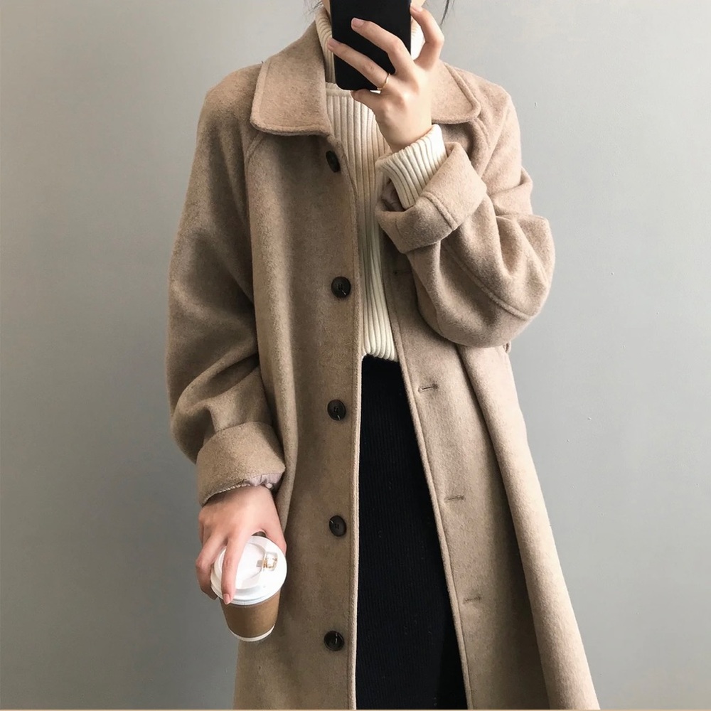 AHA Selected Polyester blend Winter coat size M